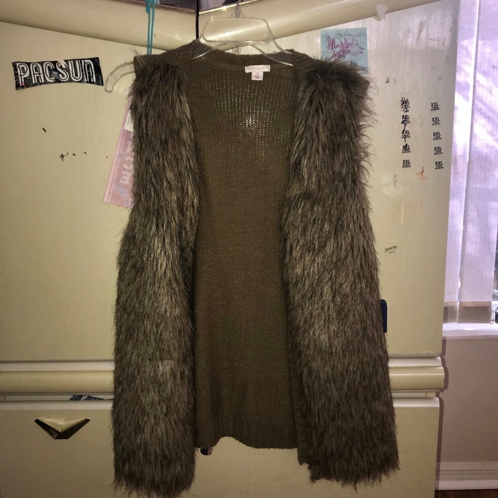 Faux Fur Vest